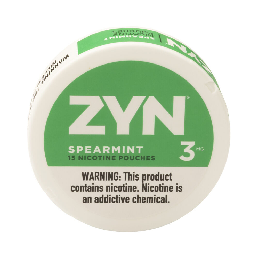 Spearmint 3MG Nicotine Pouches, , jrcigars